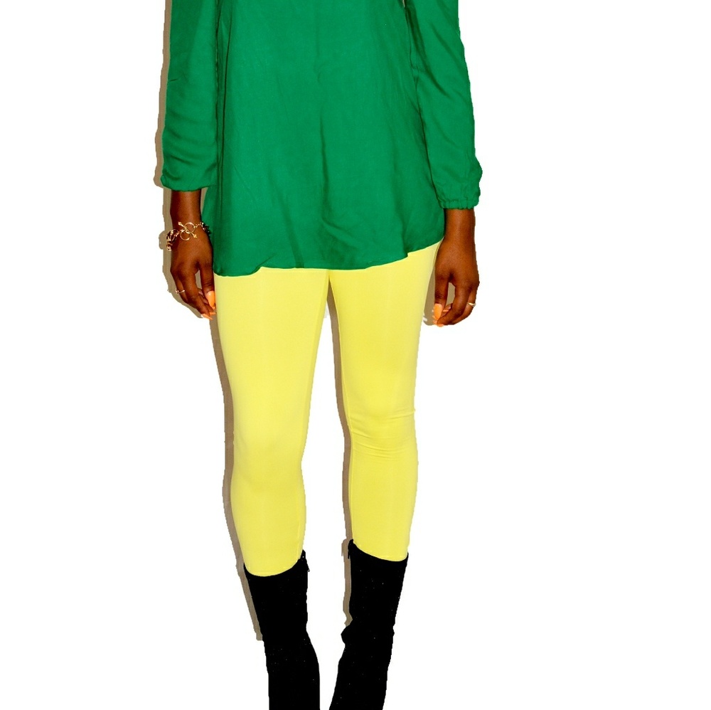 Sunshine Yellow Leggings